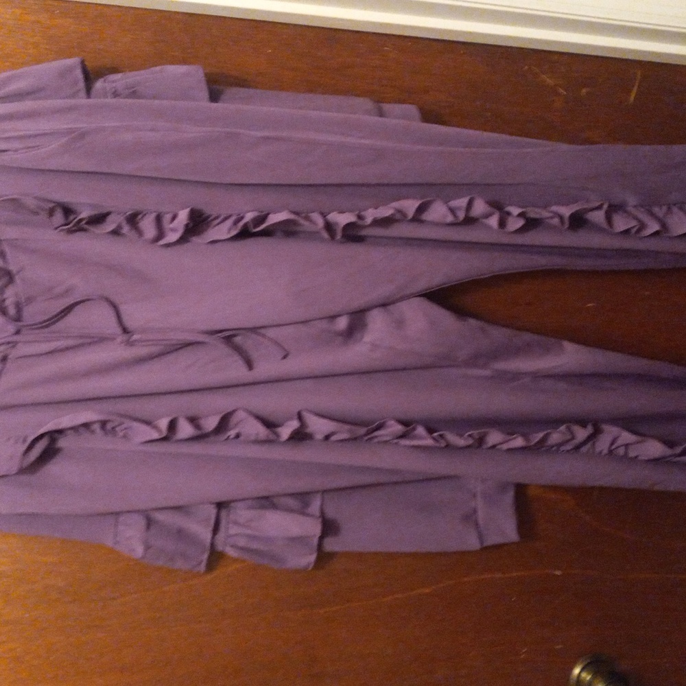 Ruffled track suit
